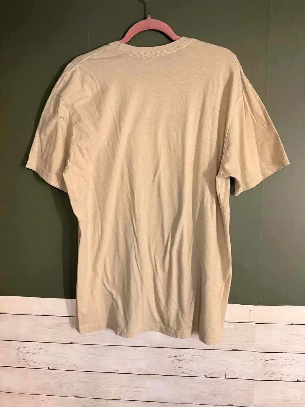 Howler Brothers El Mono Camo Monkey Heritage T-Shirt Tan Size XL